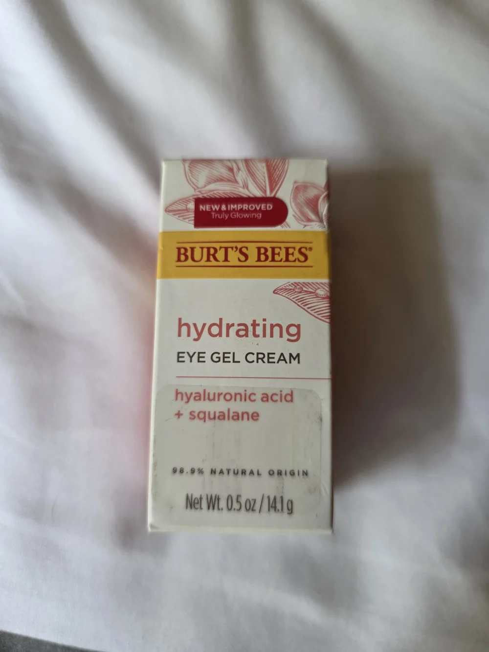Burt's Bees Hydrating Eye Gel Cream  0.5oz New In Box
